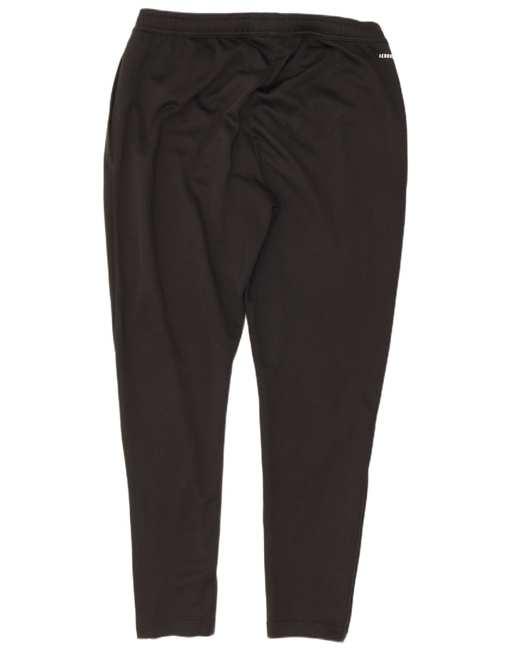 Adidas Mens Aeroready Tracksuit Trousers Large Black Polyester