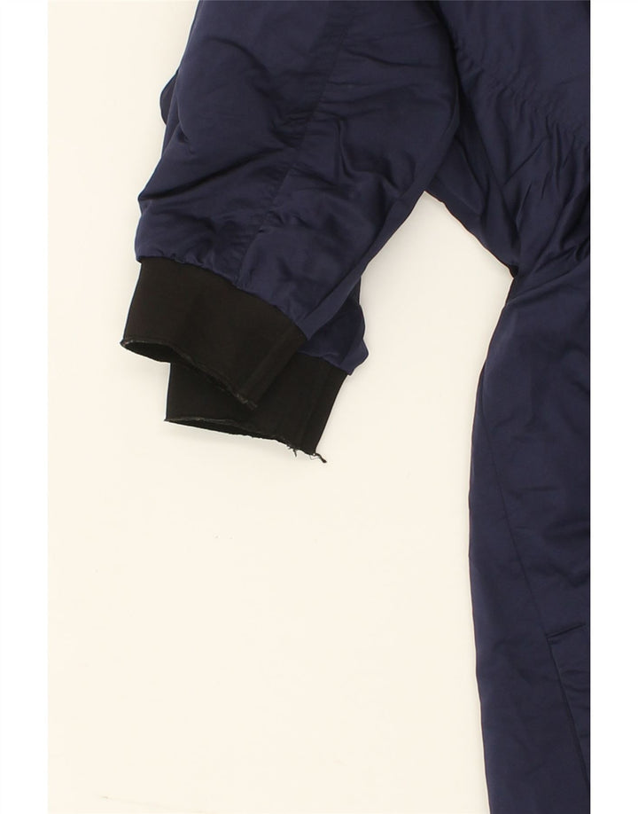PUMA Mens Bomber Jacket UK 42 XL Navy Blue Polyester Vintage Puma and Second-Hand Puma from Messina Hembry 
