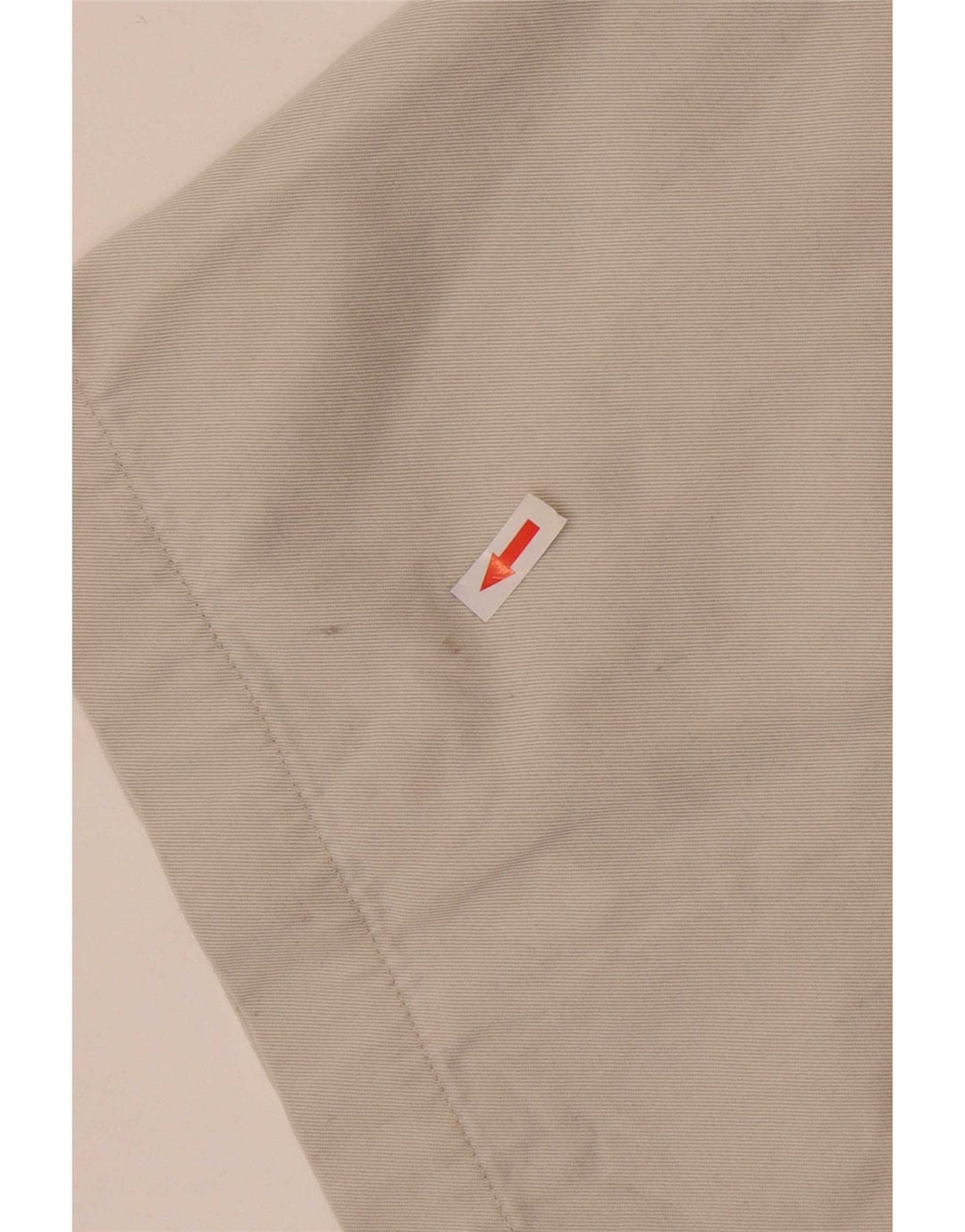 Marks & Spencer Mens Pegged Chino Shorts W36 Large Off White Cotton