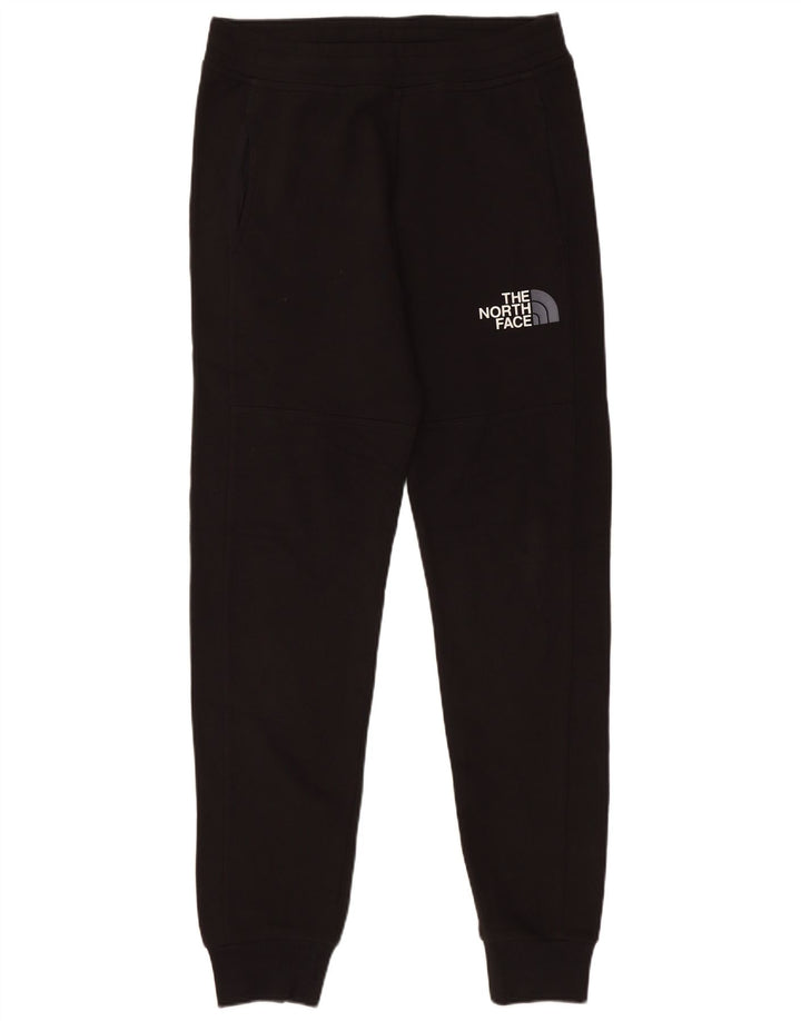 The North Face Mens Tracksuit Trousers Joggers Small  Black Cotton