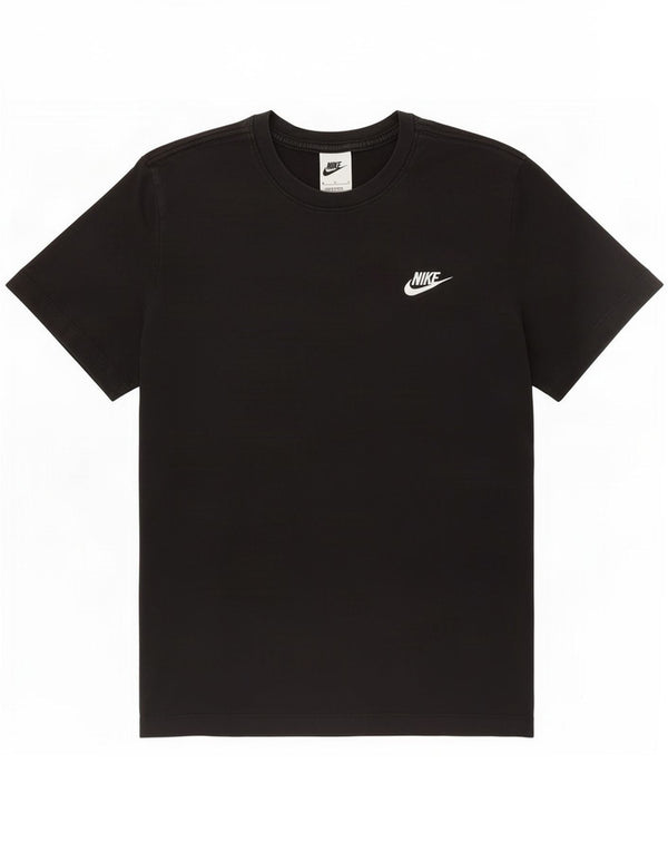 Nike Mens T-Shirt Top Medium Black Cotton