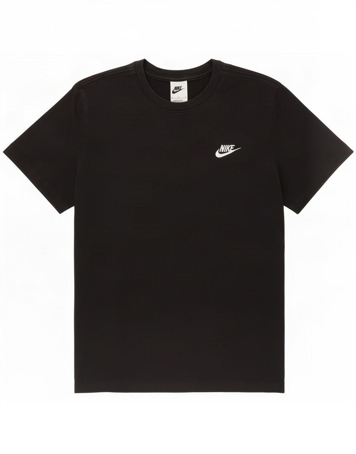 Nike Mens T-Shirt Top Medium Black Cotton