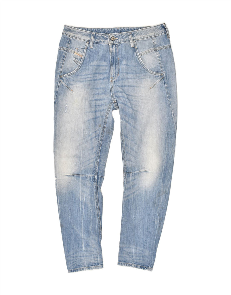 DIESEL Mens Low Waist Banana Slim Jeans W29 L27 Blue Cotton | Vintage Diesel | Thrift | Second-Hand Diesel | Used Clothing | Messina Hembry 