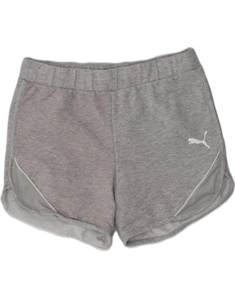 PUMA Girls Sport Shorts 11-12 Years Grey | Vintage Puma | Thrift | Second-Hand Puma | Used Clothing | Messina Hembry 