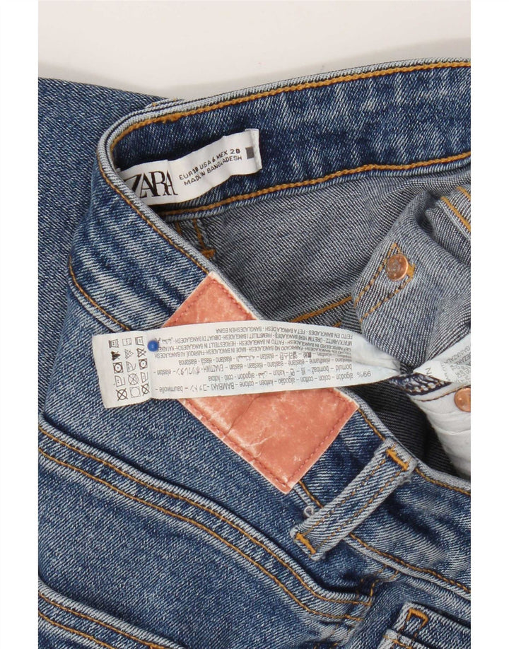 Zara Womens Bootcut Jeans EU 38 Small W28 L26 Blue Cotton