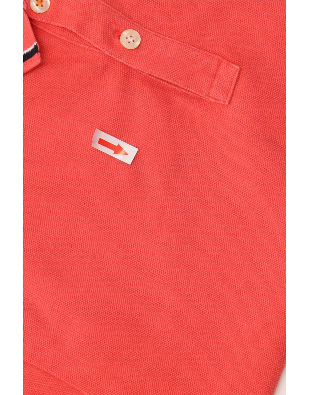 Timberland Mens Slim Fit Polo Shirt Medium Pink Cotton