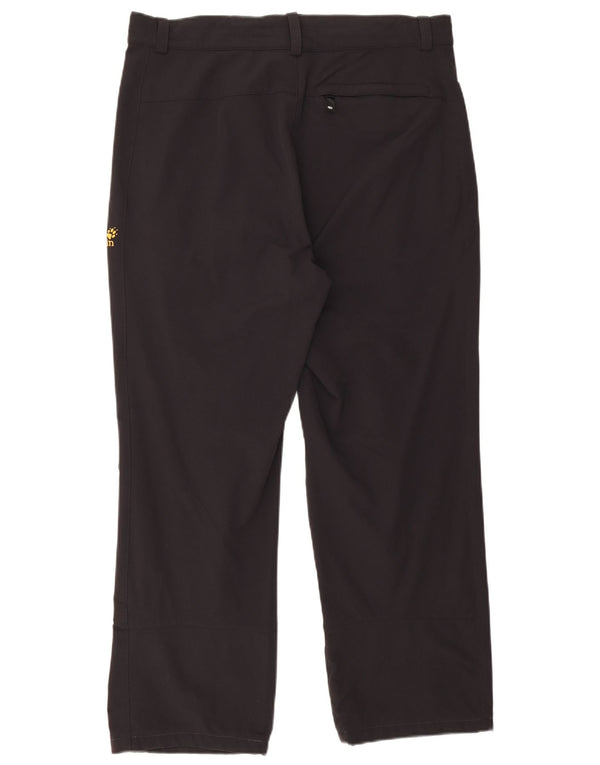 Jack Wolfskin Mens Straight Chino Trousers UK 42 Large W36 L30 Navy Blue