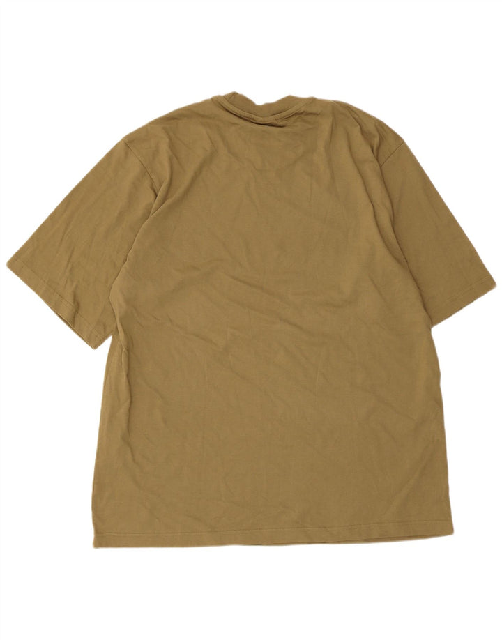 Adidas Mens Graphic T-Shirt Top Large Khaki