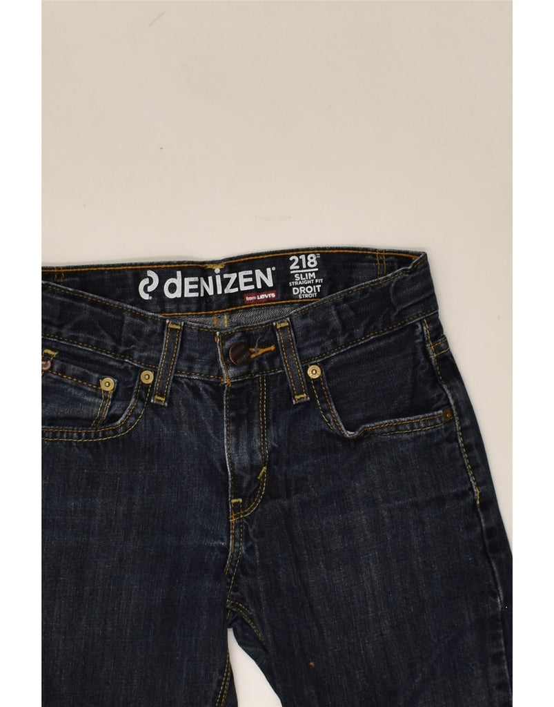 LEVI'S Boys Denizen Straight Slim Jeans 7-8 Years W24 L22  Navy Blue | Vintage Levi's | Thrift | Second-Hand Levi's | Used Clothing | Messina Hembry 