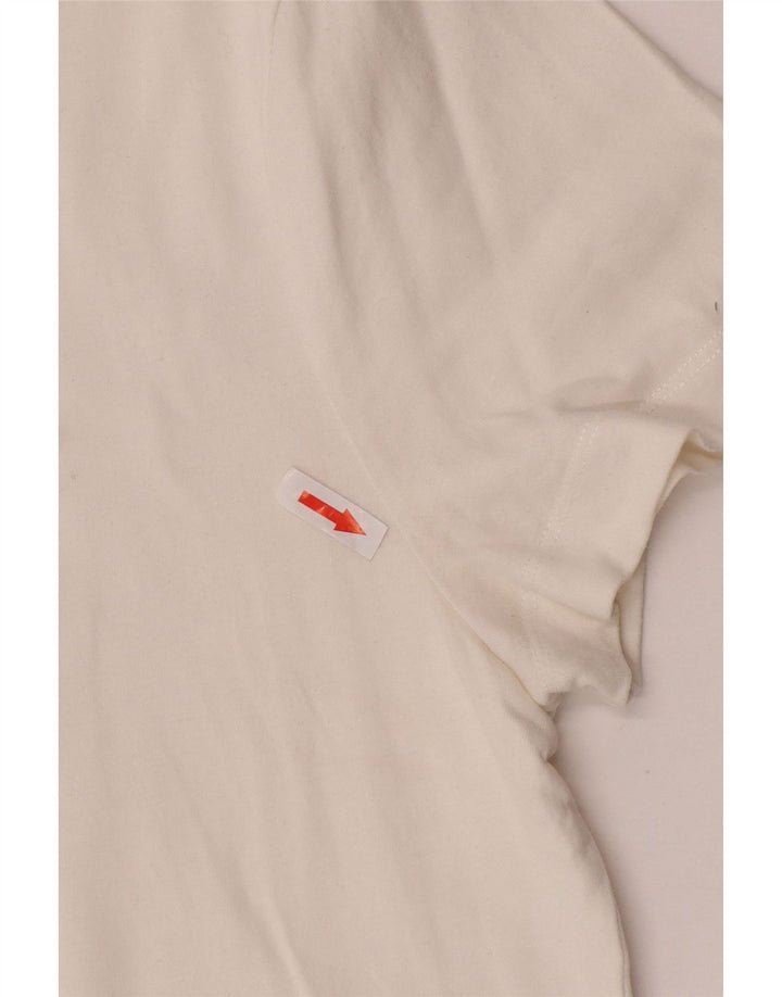Jack Wills Mens T-Shirt Top Medium White Cotton