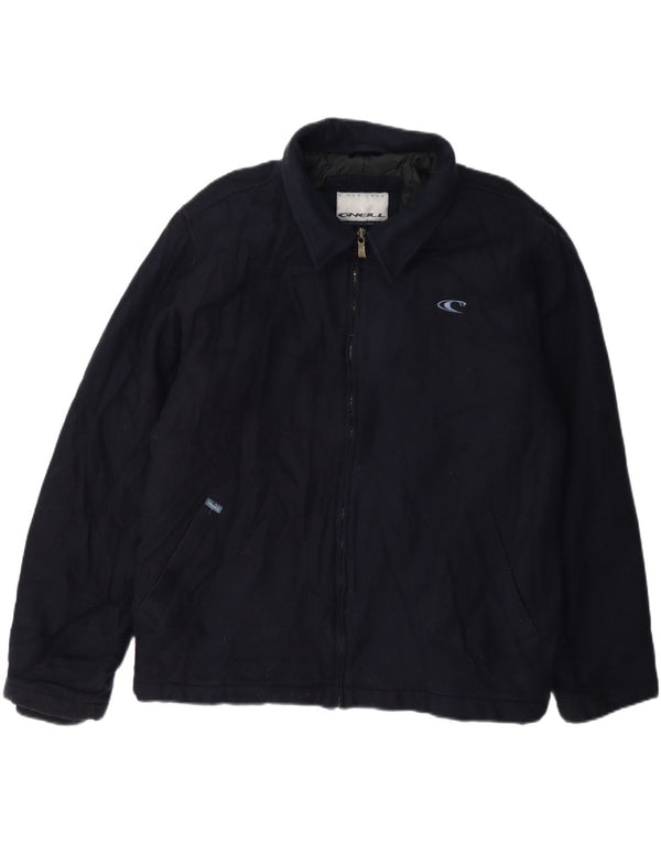 O'Neill Mens Bomber Jacket UK 42 XL Navy Blue