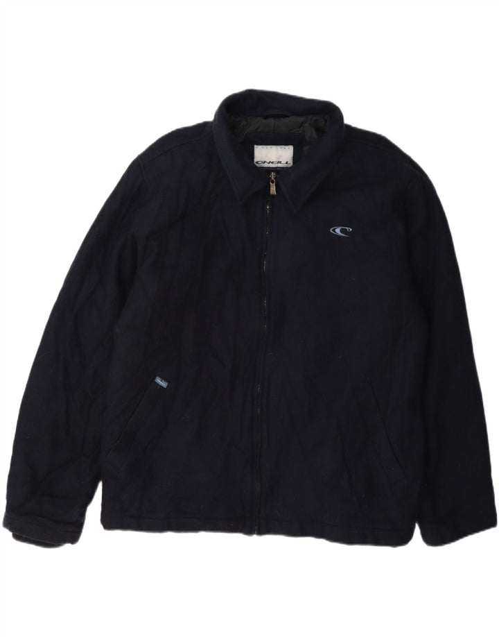 O'Neill Mens Bomber Jacket UK 42 XL Navy Blue