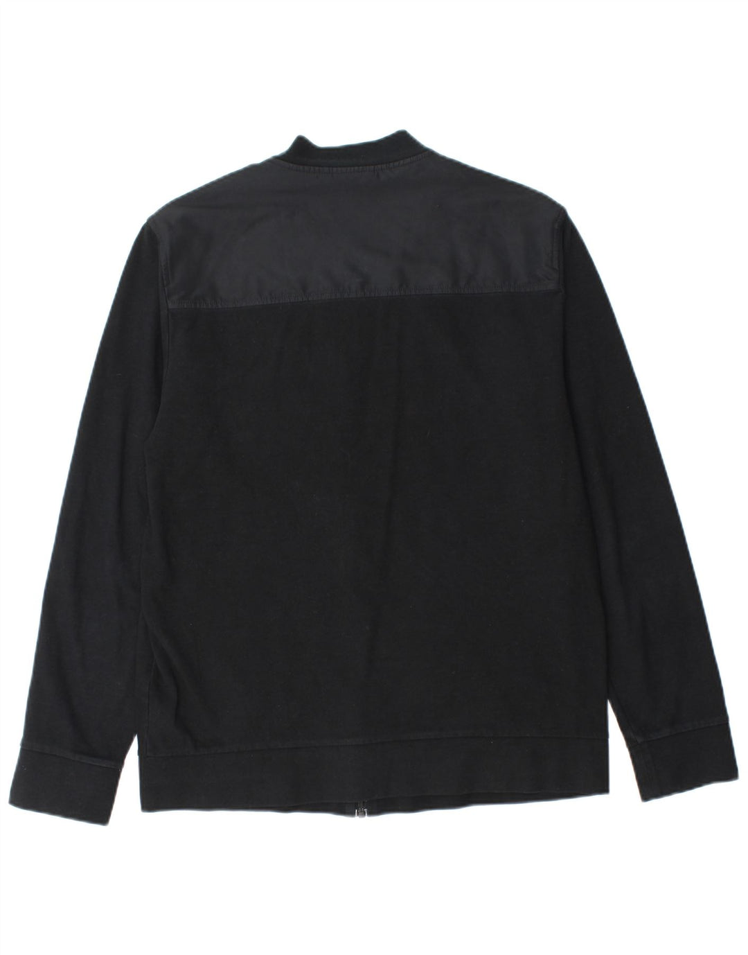 Dkny Mens Tracksuit Top Jacket Medium Black Colourblock Cotton