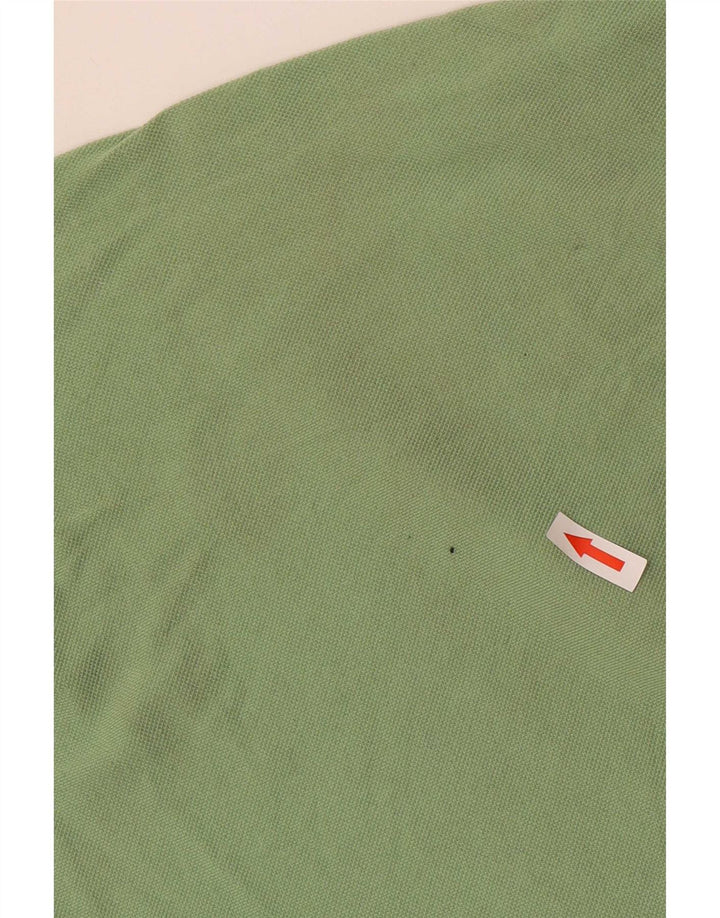 Sergio Tacchini Mens Long Sleeve Polo Shirt 2XL Green