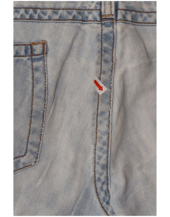 CALVIN KLEIN Womens Denim Shorts W30 Medium Blue Lyocell