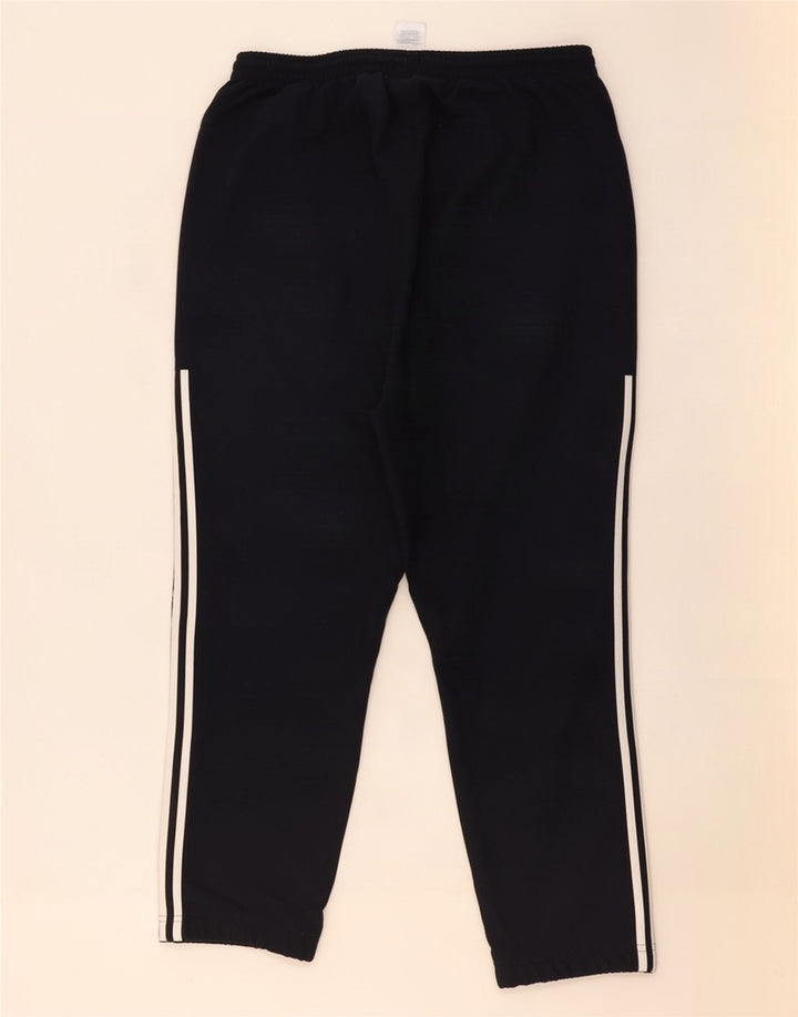 Adidas Mens Tracksuit Trousers XL Navy Blue Polyester