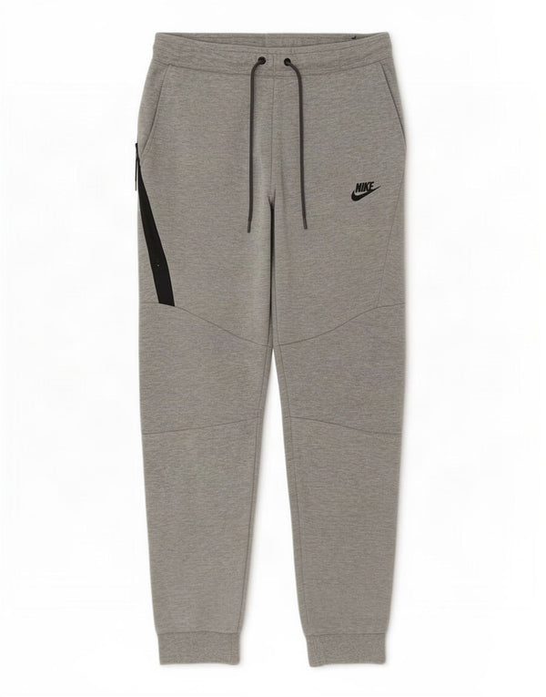 Nike Mens Tracksuit Trousers Joggers Medium Grey Flecked Cotton