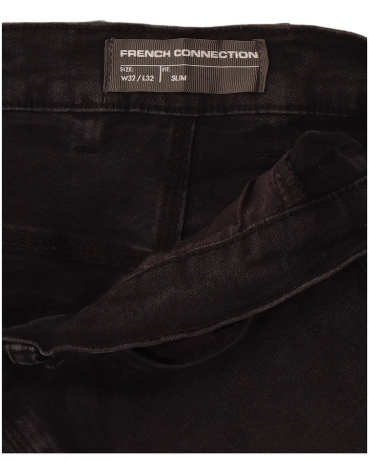French Connection Mens Slim Jeans W32 L32 Grey