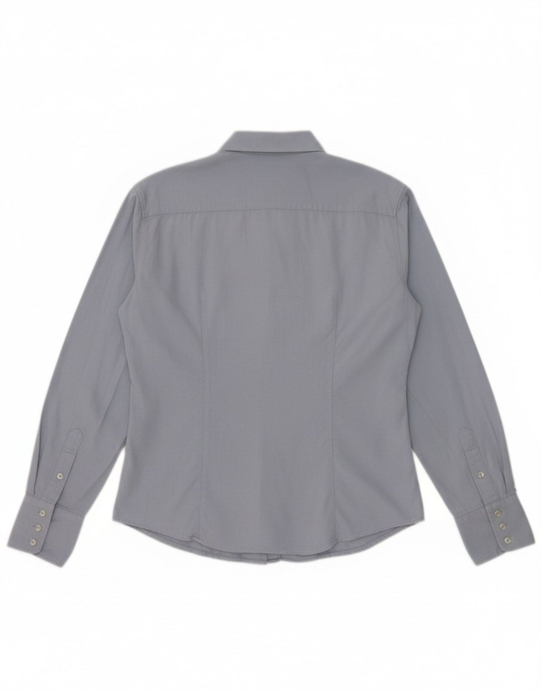 Gant Womens Shirt UK 12 Medium  Blue Cotton