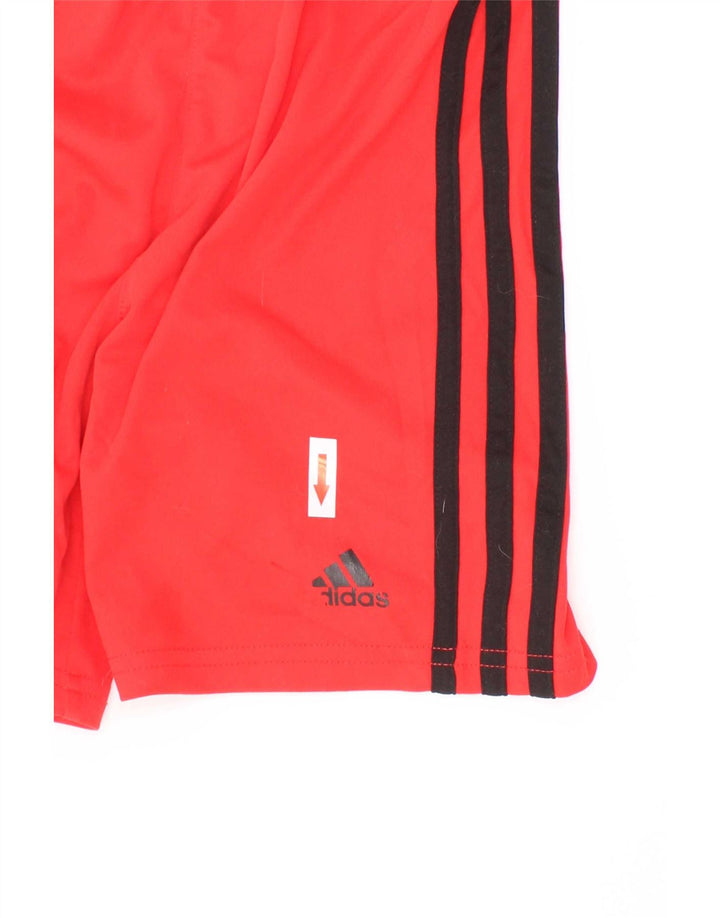 Adidas Girls Sport Shorts 5-6 Years Red Polyester