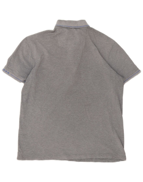 Hugo Boss Mens Slim Fit Polo Shirt XL Grey