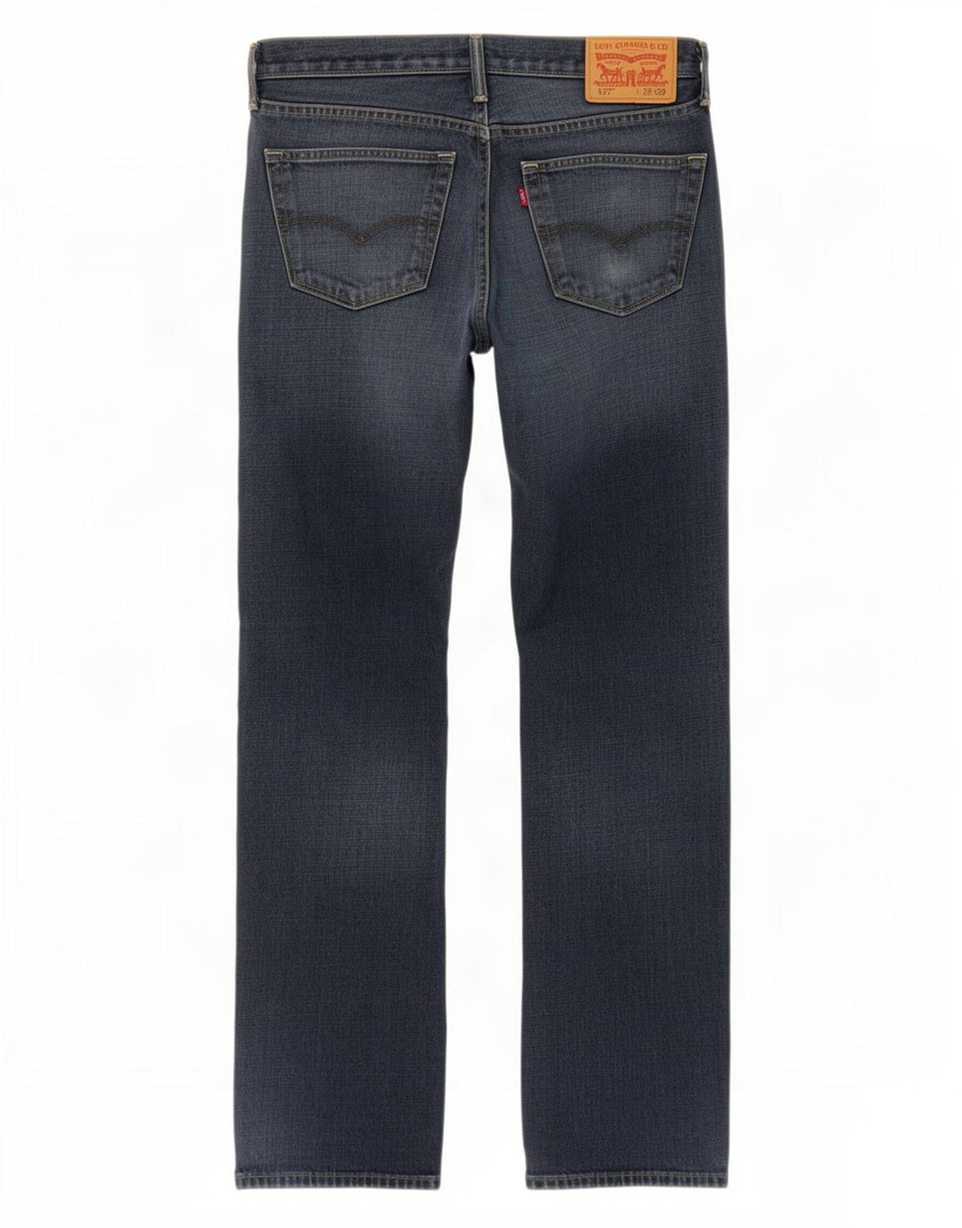 Levi's Mens 527 Bootcut Jeans W33 L32 Blue Cotton