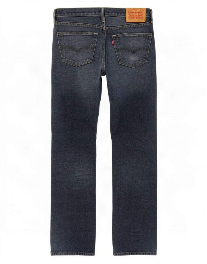 Levi's Mens 527 Bootcut Jeans W33 L32 Blue Cotton