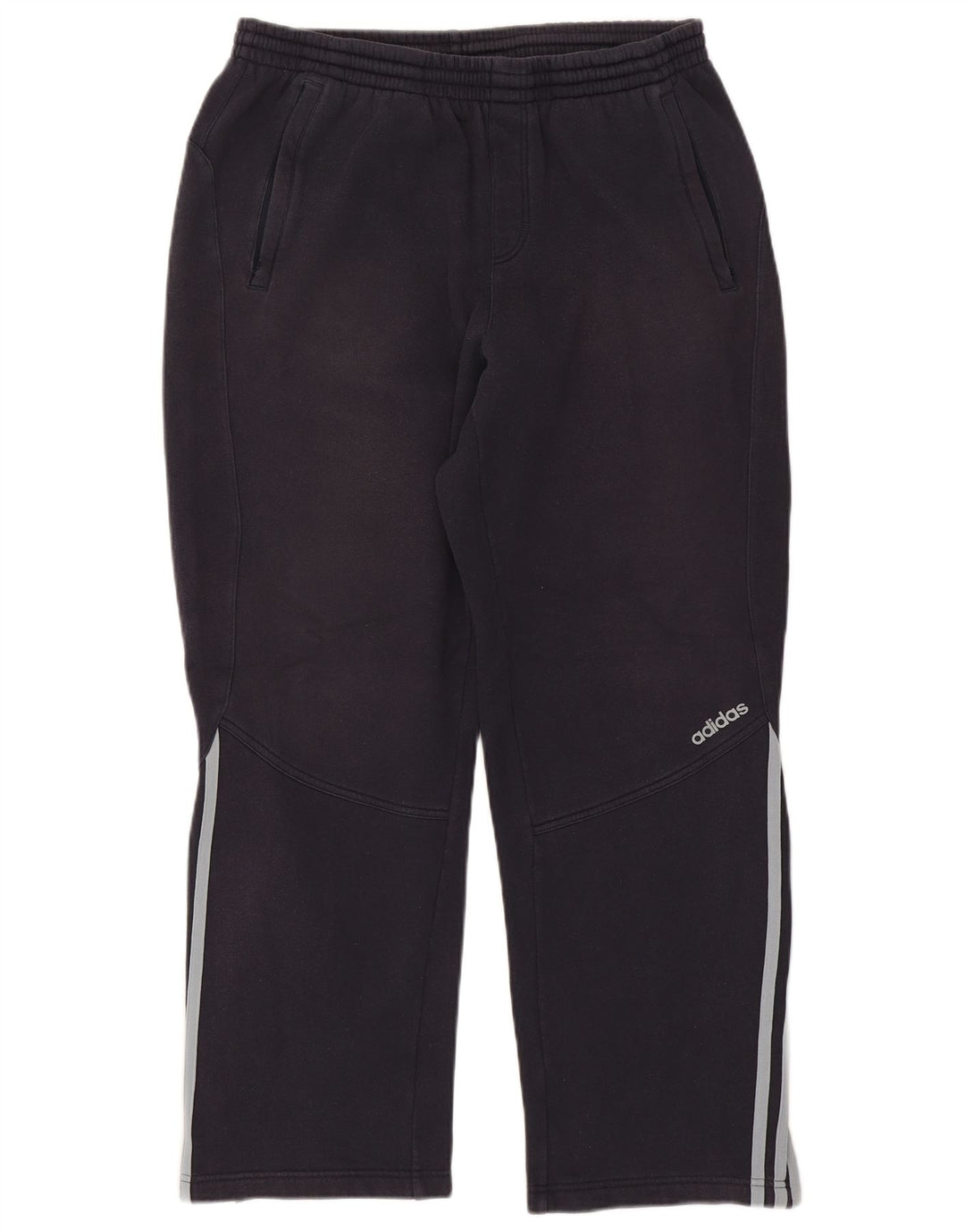 Adidas Mens Tracksuit Trousers Large Navy Blue Cotton