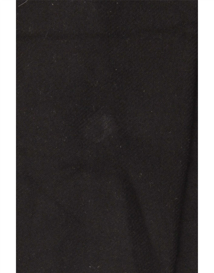 Zara Womens Overcoat UK 14 Large Black