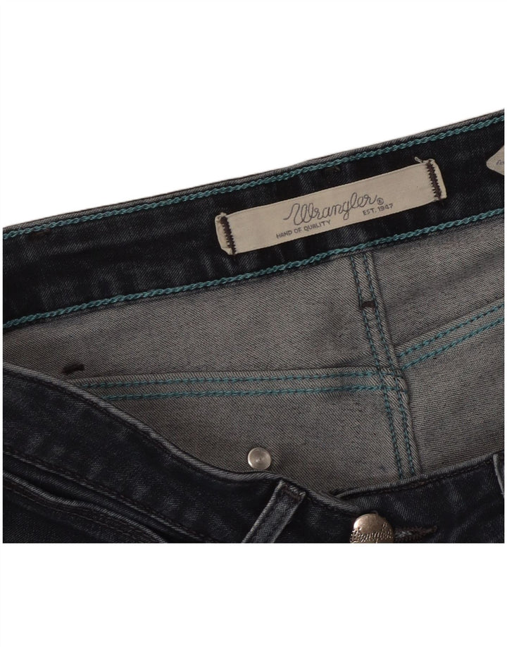 WRANGLER Womens Slim Jeans W32 L30 Navy Blue