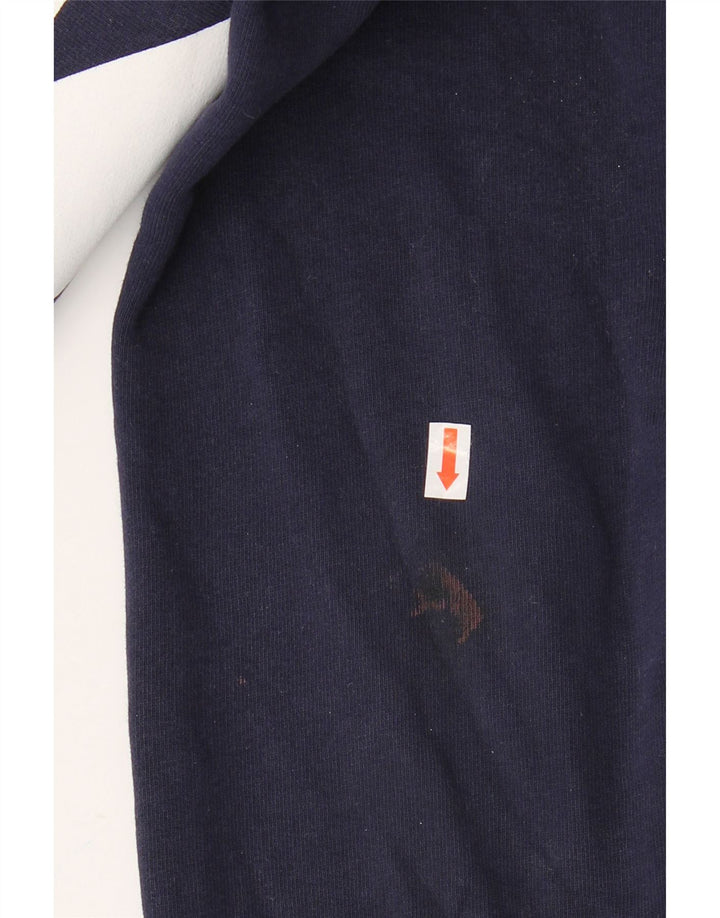 Starter Mens Graphic Sweatshirt Jumper Medium Navy Blue Cotton