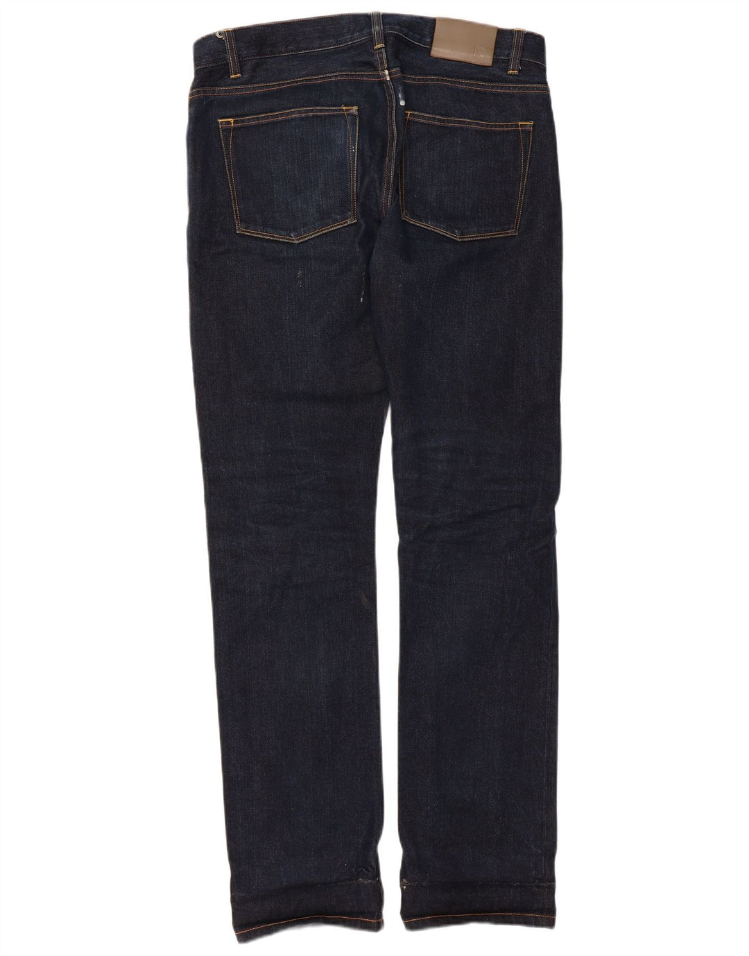 Reiss Womens Slim Jeans W32 L30 Navy Blue Cotton