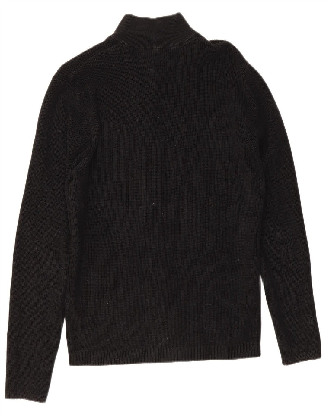 Jack & Jones Mens Cardigan Sweater XL Black Cotton
