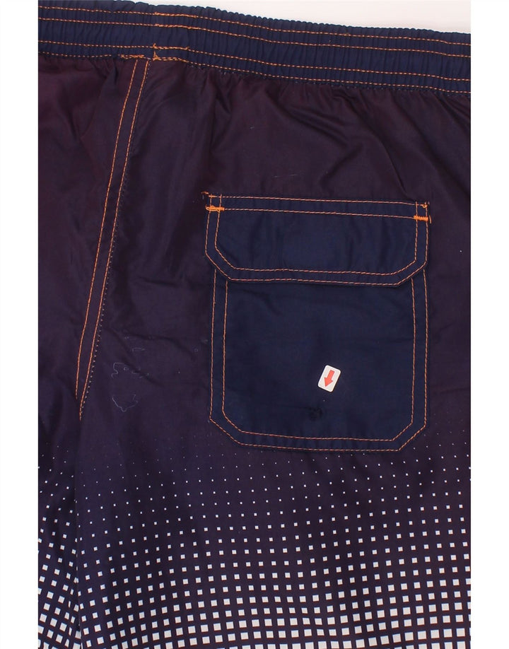 Sergio Tacchini Boys Swimming Shorts 13-14 Years Navy Blue Spotted