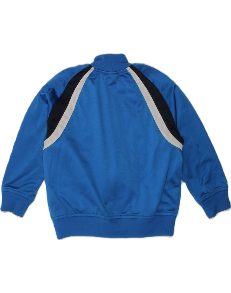 ADIDAS Boys Tracksuit Top Jacket 3-4 Years Blue Colourblock Polyester | Vintage Adidas | Thrift | Second-Hand Adidas | Used Clothing | Messina Hembry 