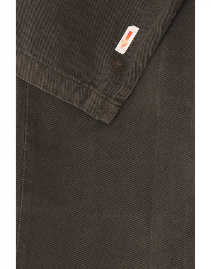 Carrera Mens Regular Cargo Trousers W31 L33 Green Cotton