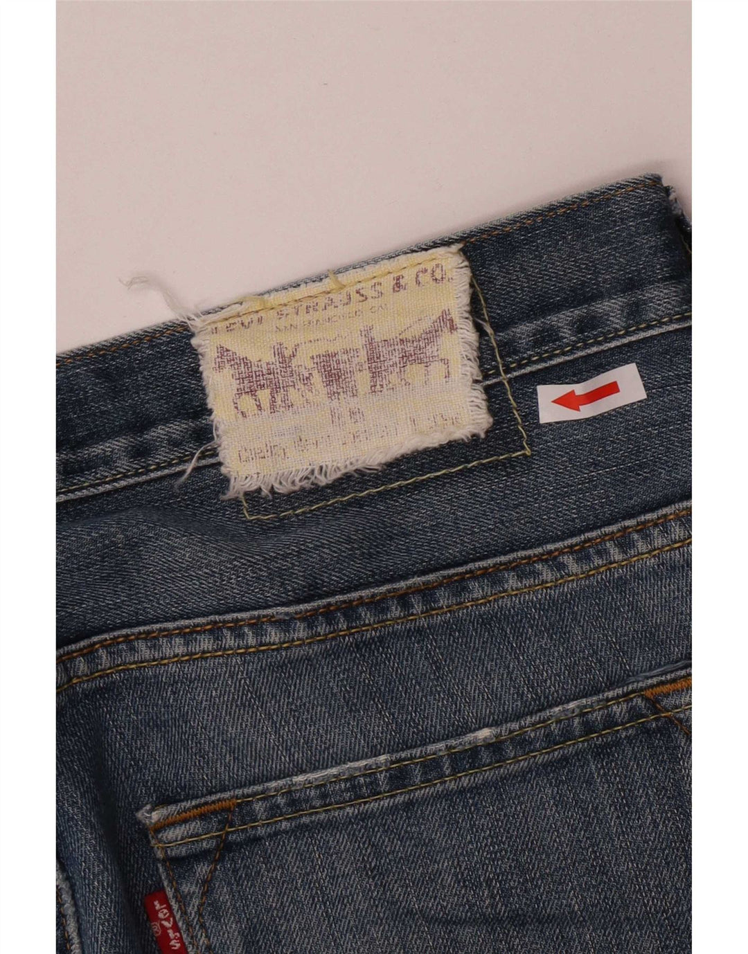 Levi's Mens 511 Slim Jeans W33 L30 Blue Cotton