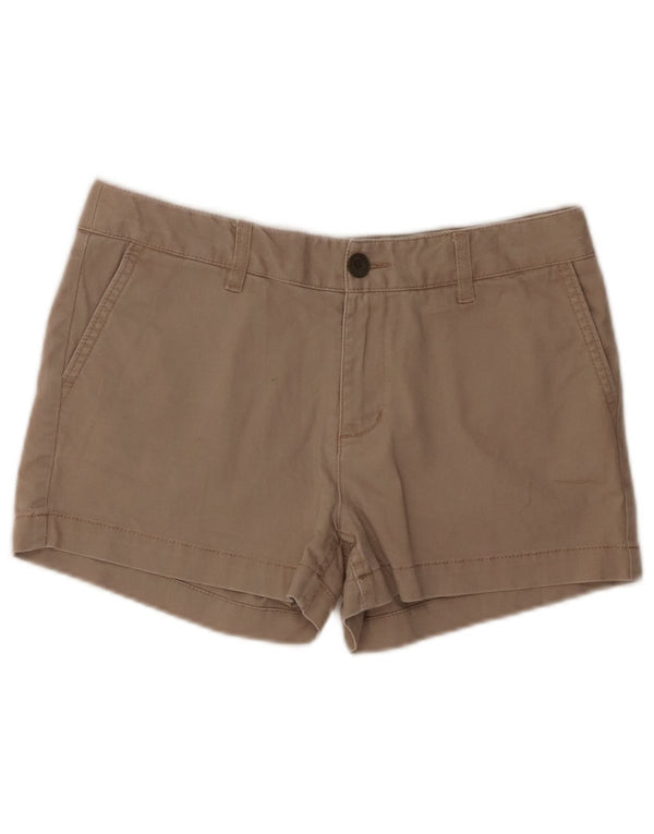 Fat Face Womens Chino Shorts UK 10 Small W29 Beige Cotton