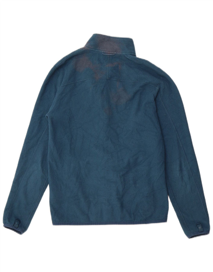 The North Face Mens Liner Fleece Jacket UK 36 Small Blue Polyester