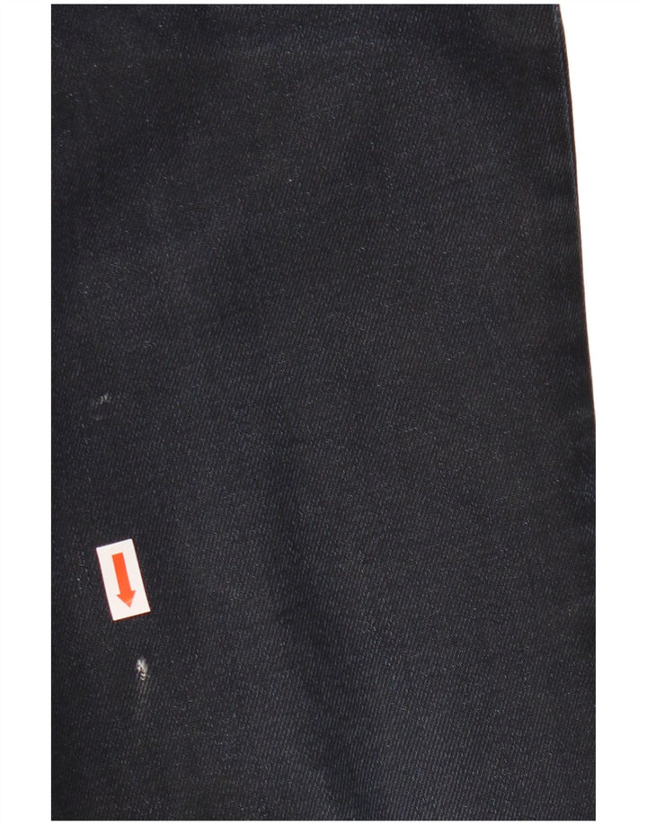 DIESEL Womens Sleeveless Denim Jumpsuit UK 8 Small  Navy Blue Cotton