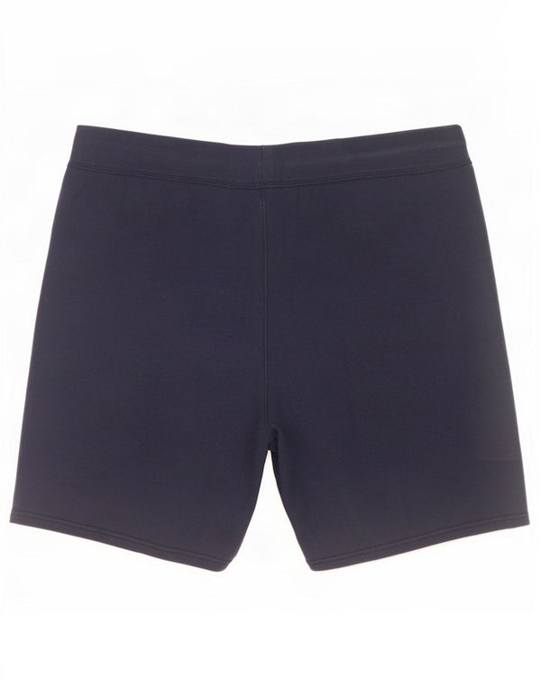 Abercrombie & Fitch Mens Graphic Sport Shorts XL Navy Blue Cotton