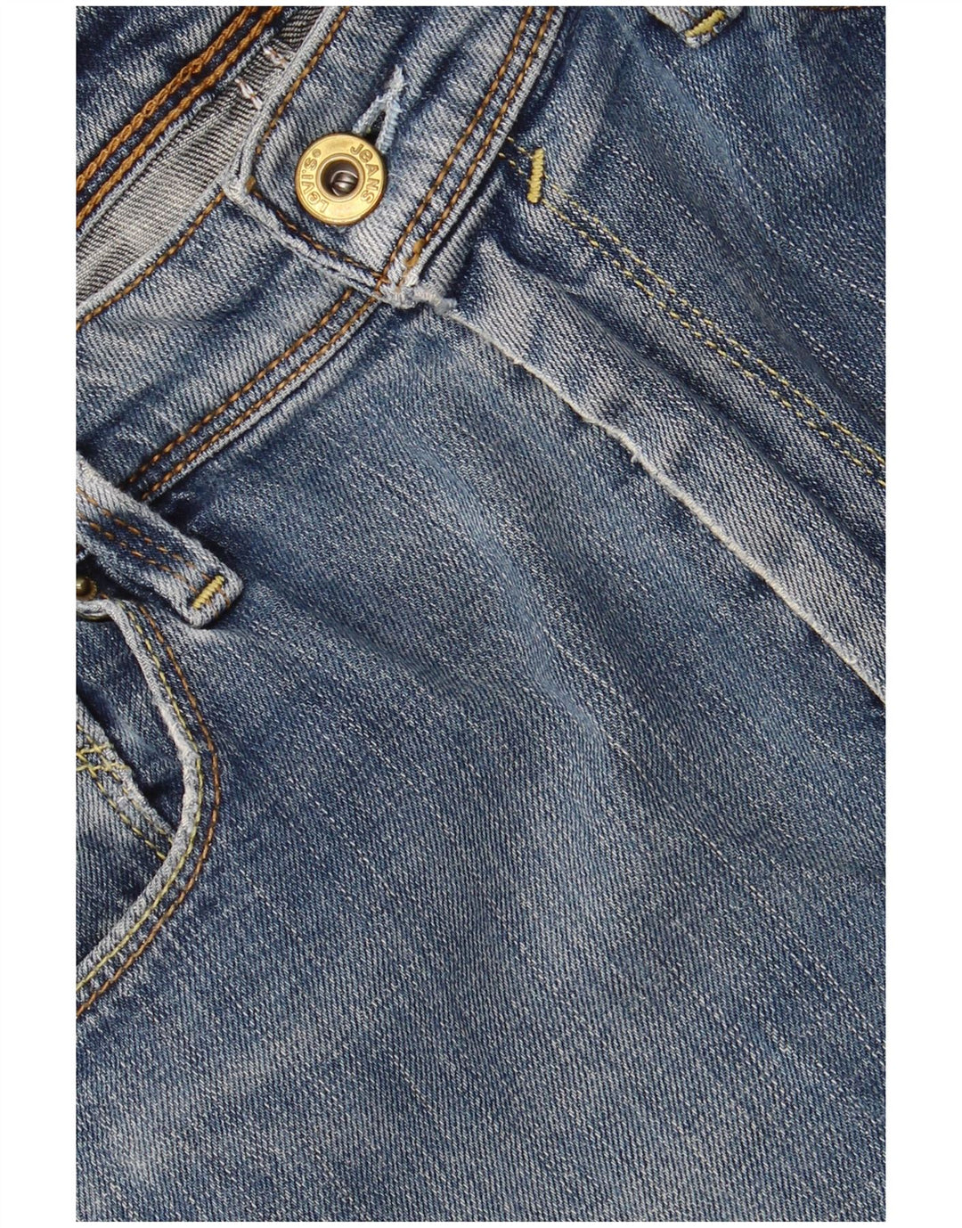 Levi's Womens Denim Shorts W32 Large Blue Cotton