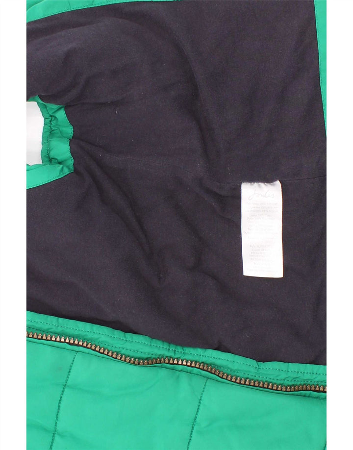 Joules Boys Padded Gilet 2-3 Years Green Polyester