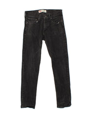 LEVI'S Boys 511 Slim Jeans 15-16 Years W28 L28 Black Cotton