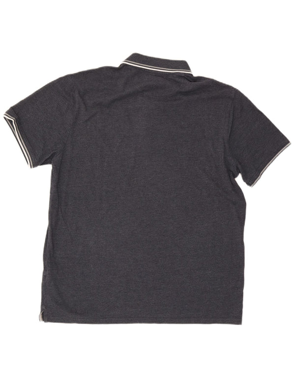 Champion Mens Polo Shirt 3XL Navy Blue Cotton