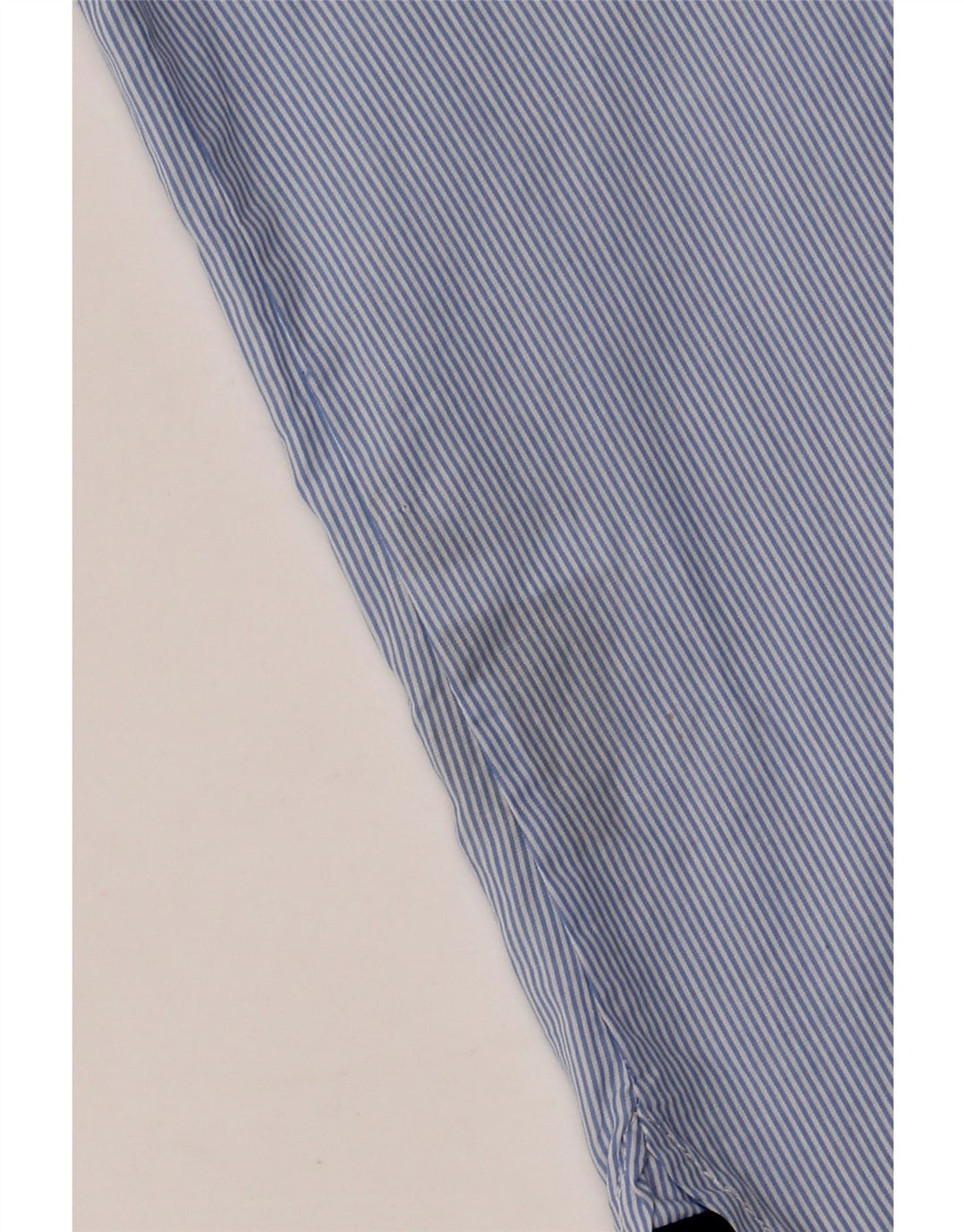 TOMMY HILFIGER Womens Shirt UK 20 2XL Blue Pinstripe Cotton