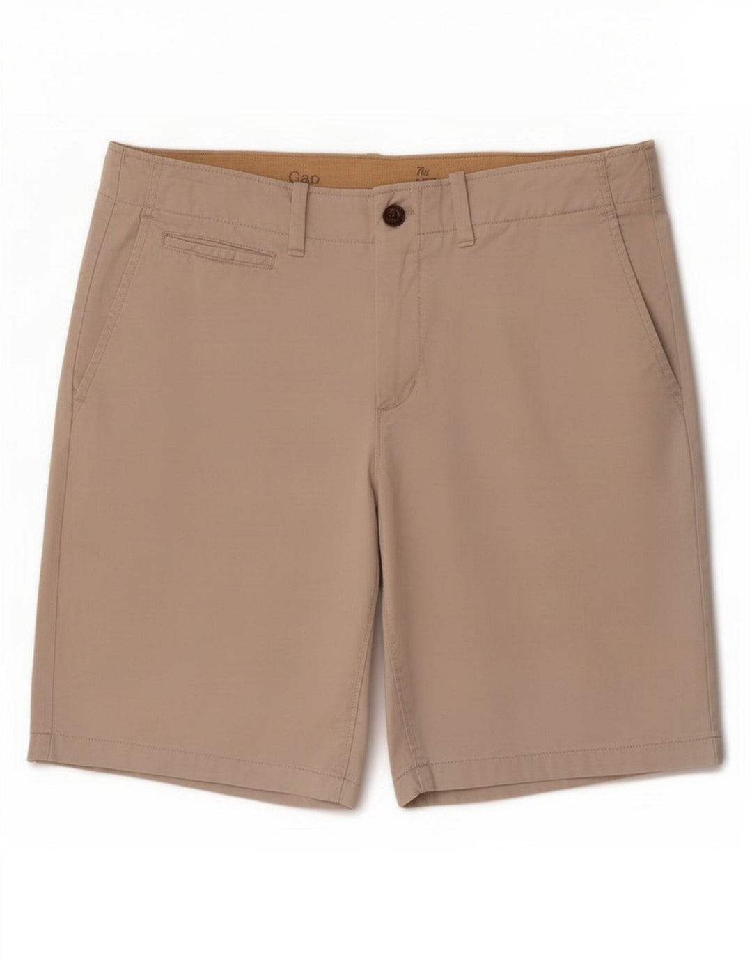 Gap Mens Chino Shorts Large W34 Beige Cotton