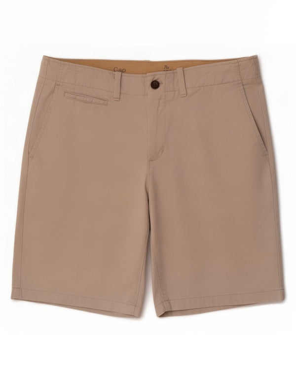 Gap Mens Chino Shorts Large W34 Beige Cotton