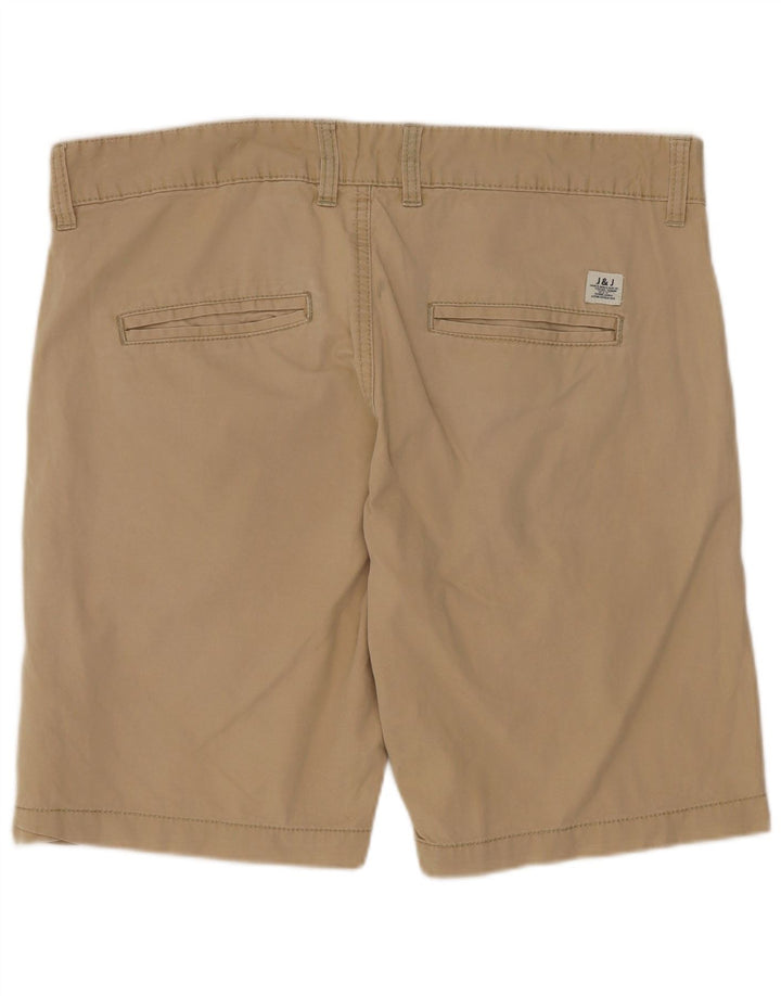 JACK & JONES Mens Chino Shorts W34 Large Beige