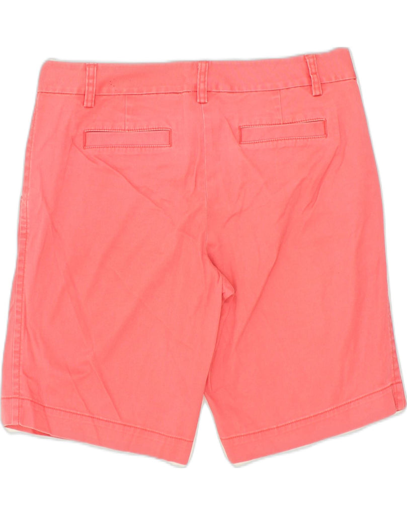 J. CREW Womens City Fit Chino Shorts US 10 Large W33 Pink Cotton | Vintage J. Crew | Thrift | Second-Hand J. Crew | Used Clothing | Messina Hembry 